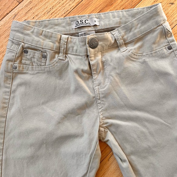 🌻O.S.C. Khaki Pants/Jeggings - Picture 3 of 6